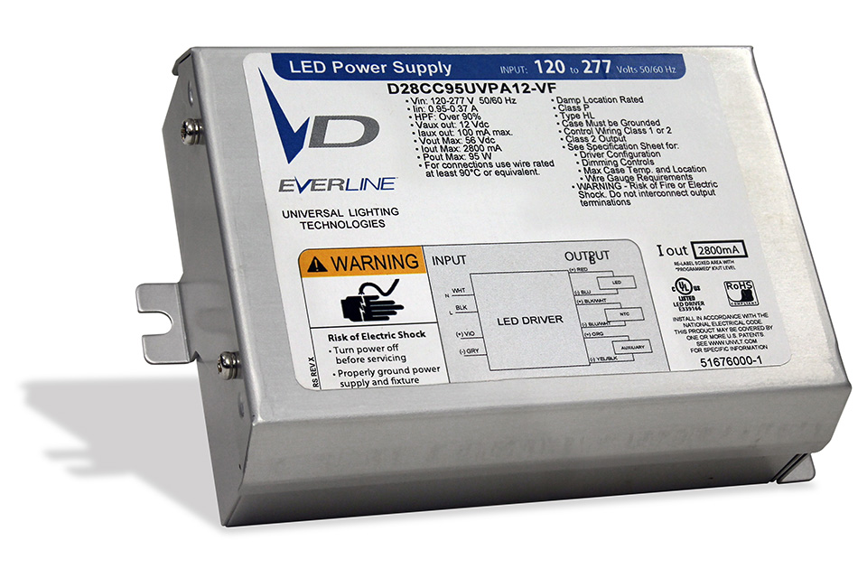 Everline® PA LED Drivers Bring Auxiliary Output Power to 010 V Outdoor
